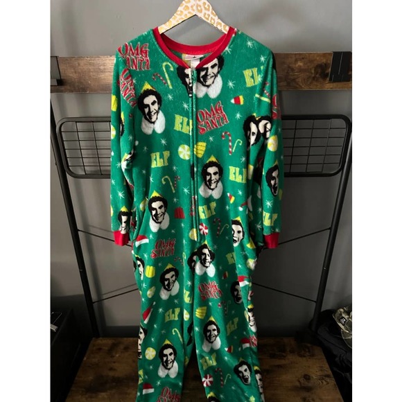 buddy the elf pajamas